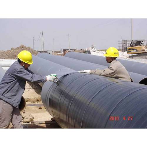 نوار دور لوله التن